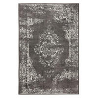 VINTAGE-TEPPICH Sia 200/300 cm - Grau, Kunststoff (200/300cm) - benuta