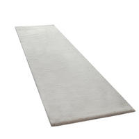 TEPPICH Hochflor Unifarben schmutzabweisend Creme Läufer 80x300 - Creme, Textil (80/300cm) - KADIMA DESIGN