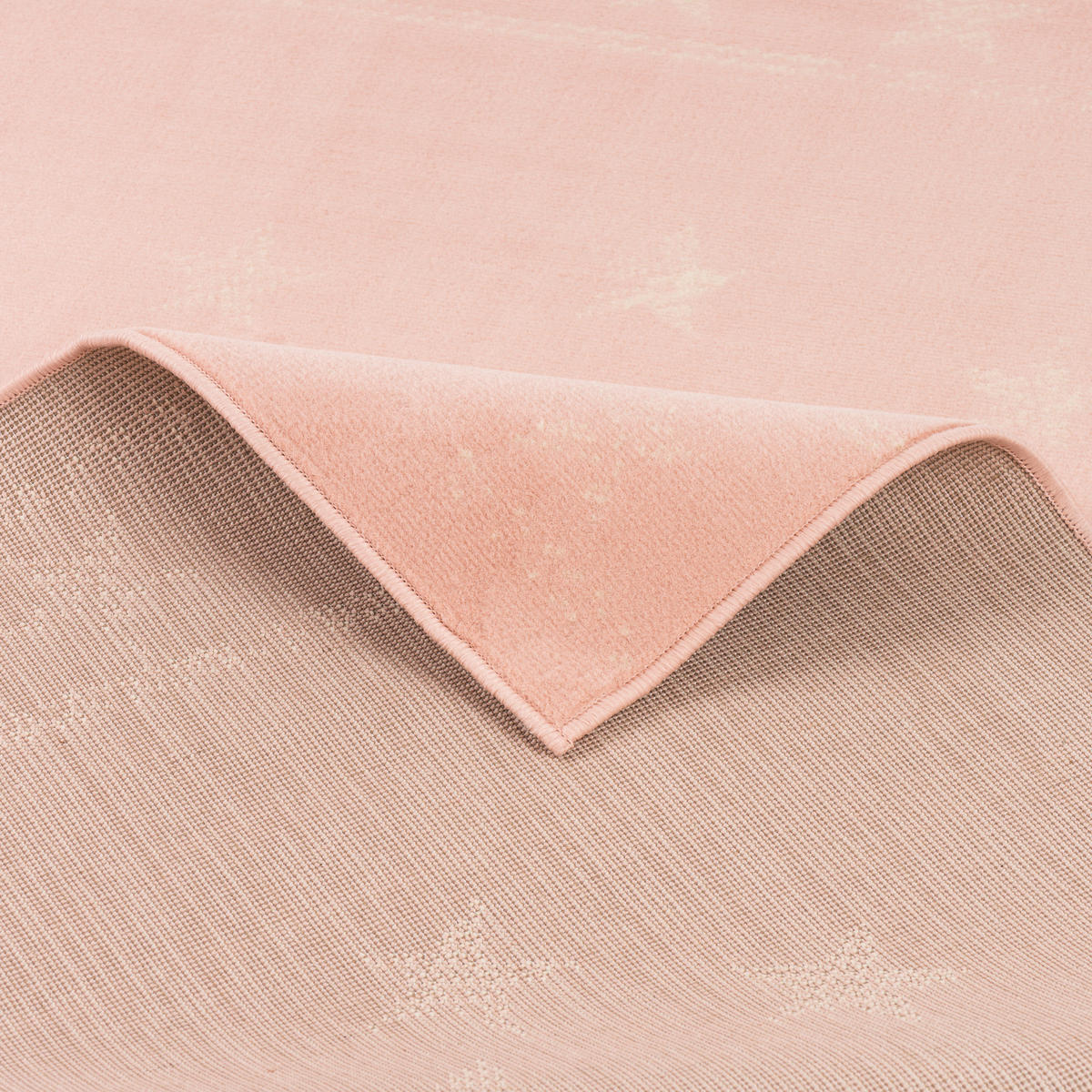 KINDER UND JUGEND TEPPICH TRENDLINE MODERN STARS - Rosa, Textil (140/200cm) - Pergamon