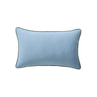KISSEN Ines Blau/Grün 30/50 cm - Blau/Grün, Textil (50/30/15cm) - benuta