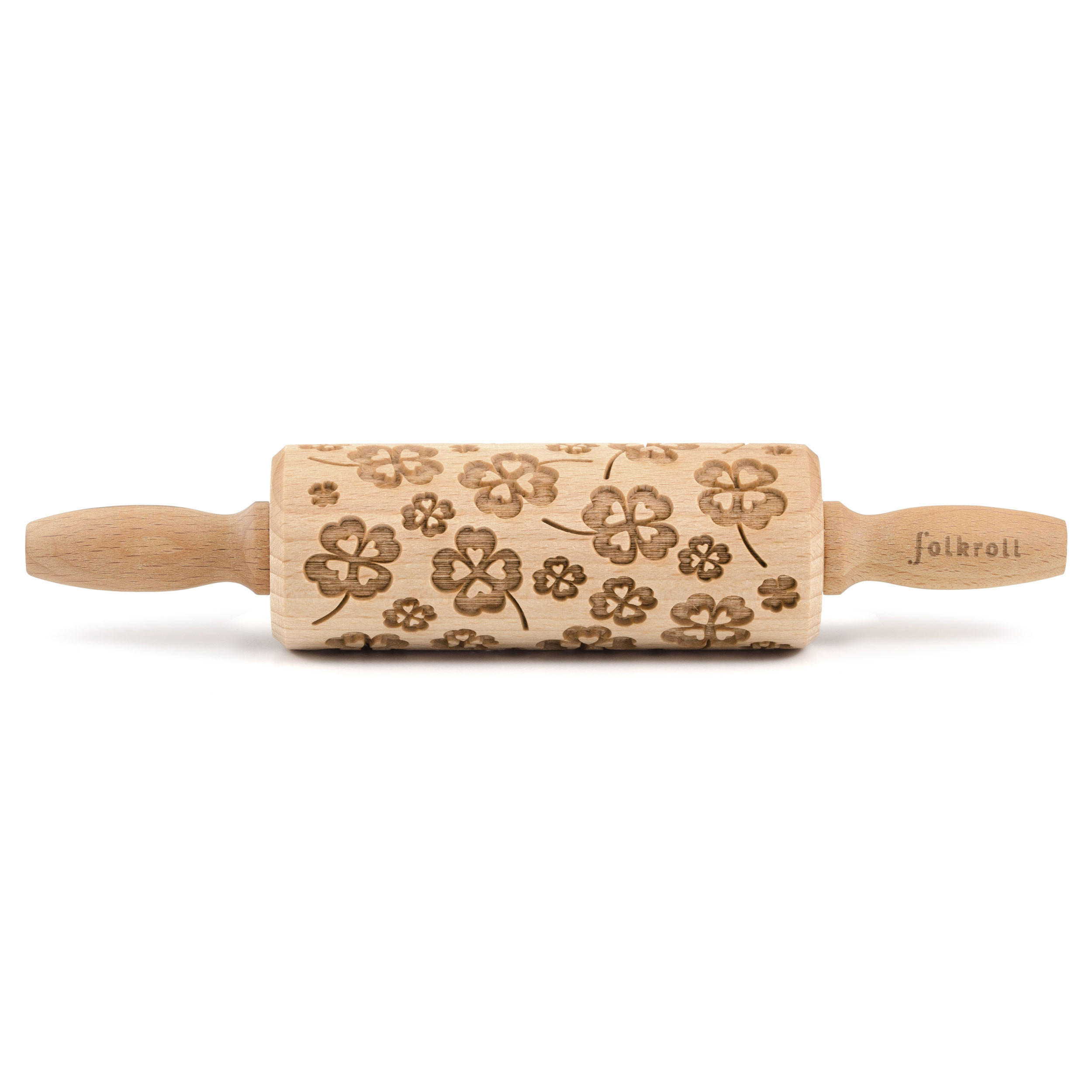 Folkroll Teigrolle Braun 23 cm