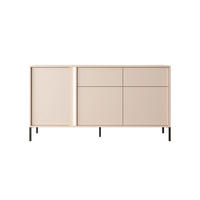 KOMMODE Dast beige 153 / 39,5 / 81cm - Beige/Akaziefarben, Holz/Holzwerkstoff (153/81/39.5cm) - Feldmann-Wohnen