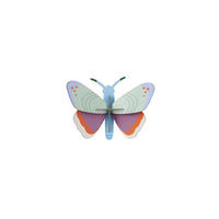 WANDSKULPTUR Bunt 11/4 cm - Multicolor, Wellpappe (0.05/4/9cm) - Studio Roof