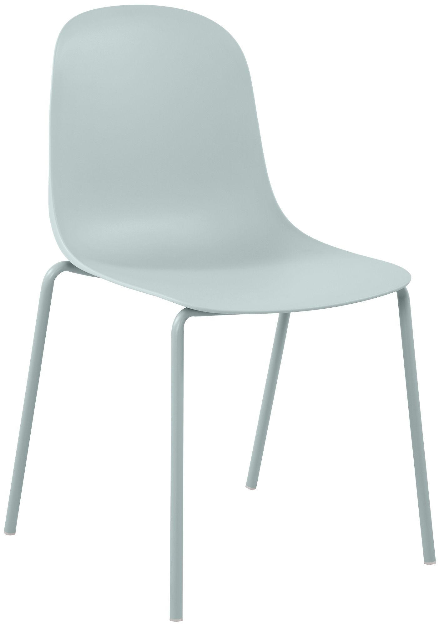 STAPELSTUHL Kunststoff Türkis - Türkis, Kunststoff/Metall (51/85/55cm) - CLP