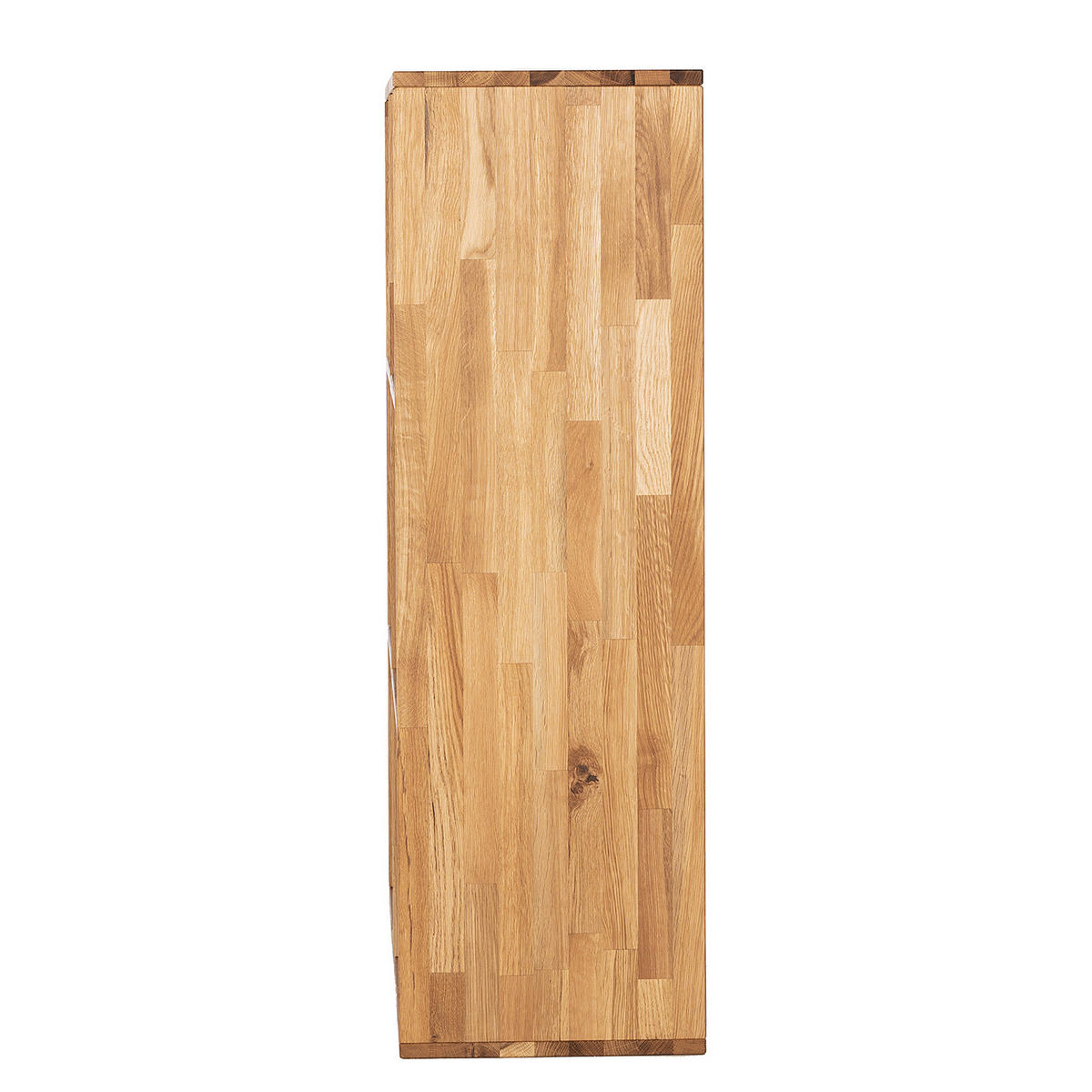 REGAL - Massivholz - Eichefarben, Holz (76/112/35cm) - home24