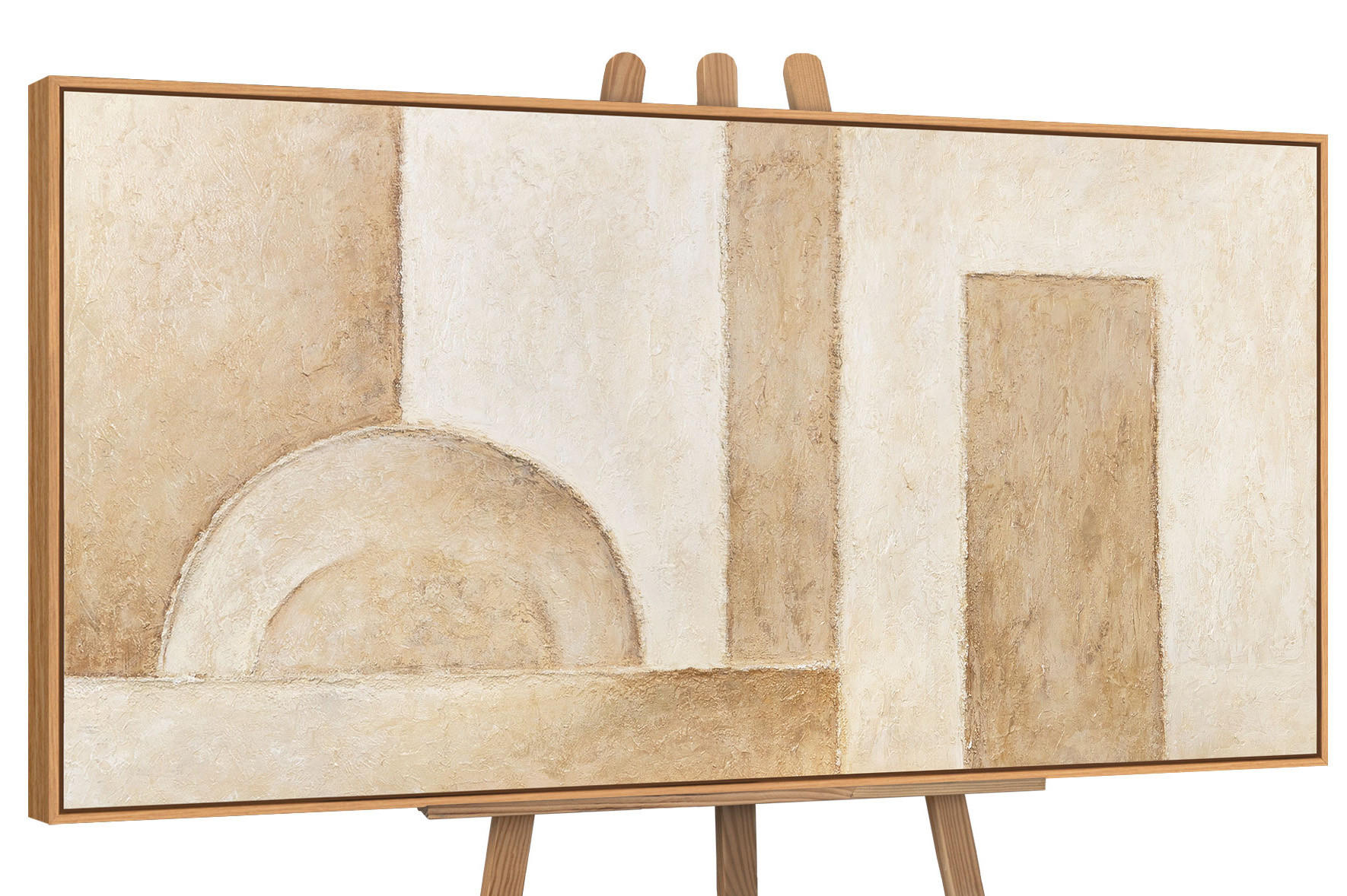 YS-art gallery Gemälde Eiche 140x70 cm