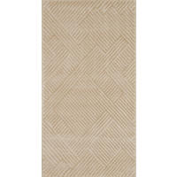 TEPPICH mit grafischem Muster in Beige Bianca 80x150 cm - Beige, Textil (80/150cm) - Nazar Rugs