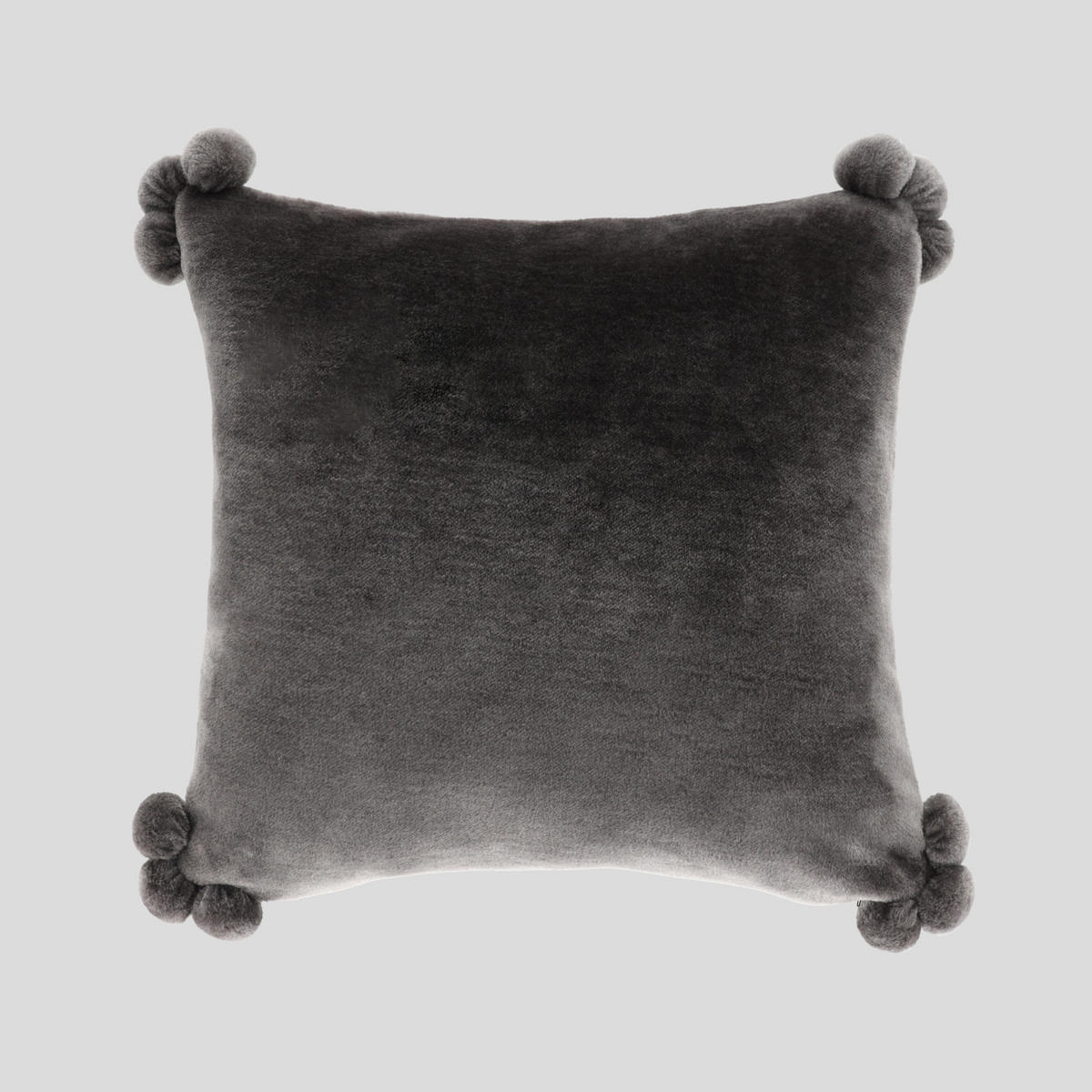 KISSENBEZUG Cabo - Dunkelgrau, Textil (45/45cm) - home&you