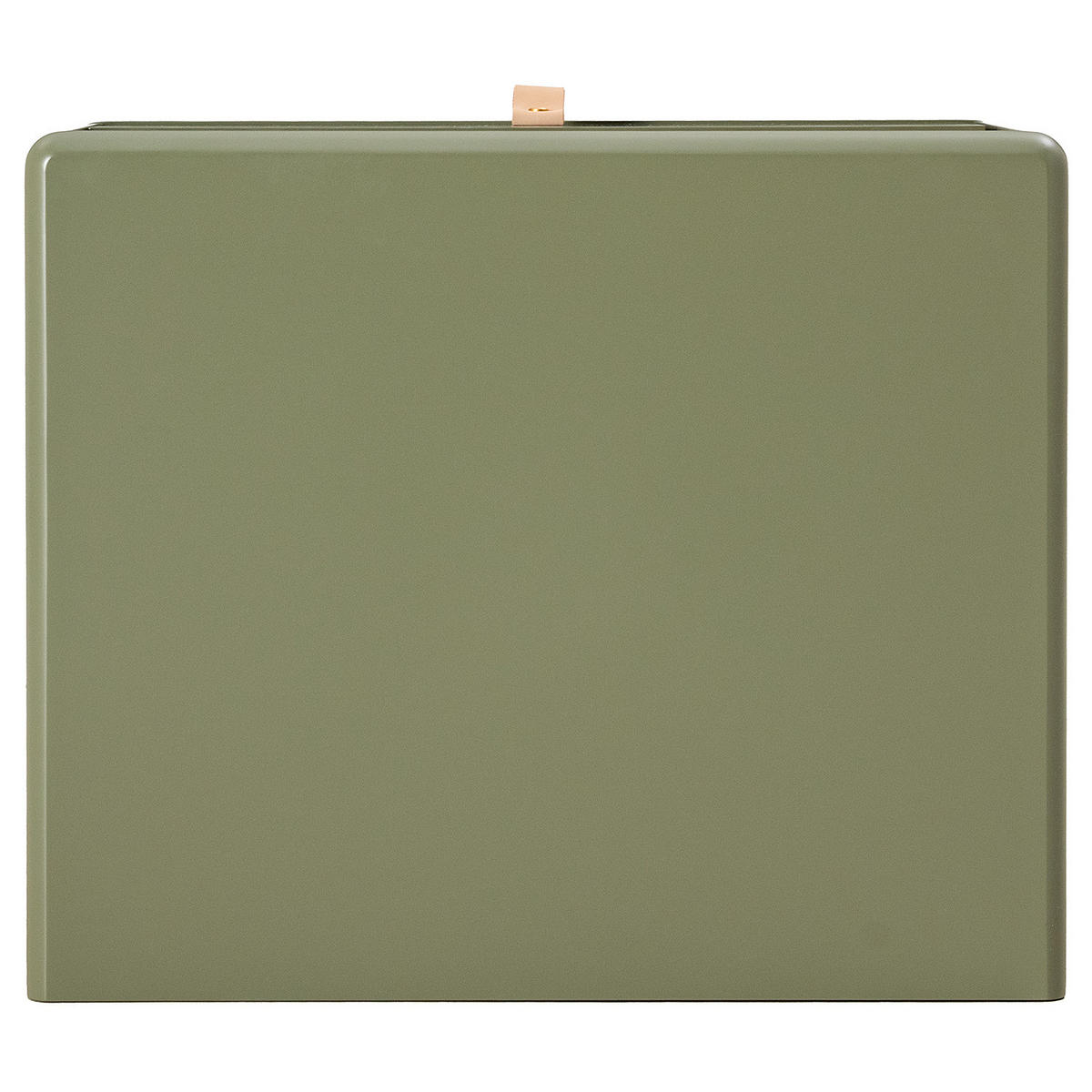 NACHTKOMMODE - Braun/Olivgrün, Holz/Holzwerkstoff (48/55/40cm) - home24