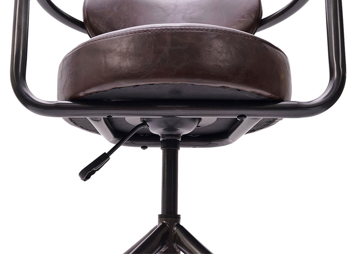 BARHOCKER H10F Braun - Braun, Textil (53/106/43cm) - MCW