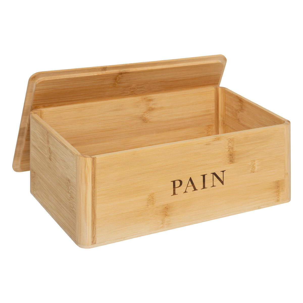 BROTKASTEN Bambus Pain 33,2/20,2/12,7 cm - Braun, Naturmaterialen (20.2/12.7/33.2cm) - 5five Simply Smart