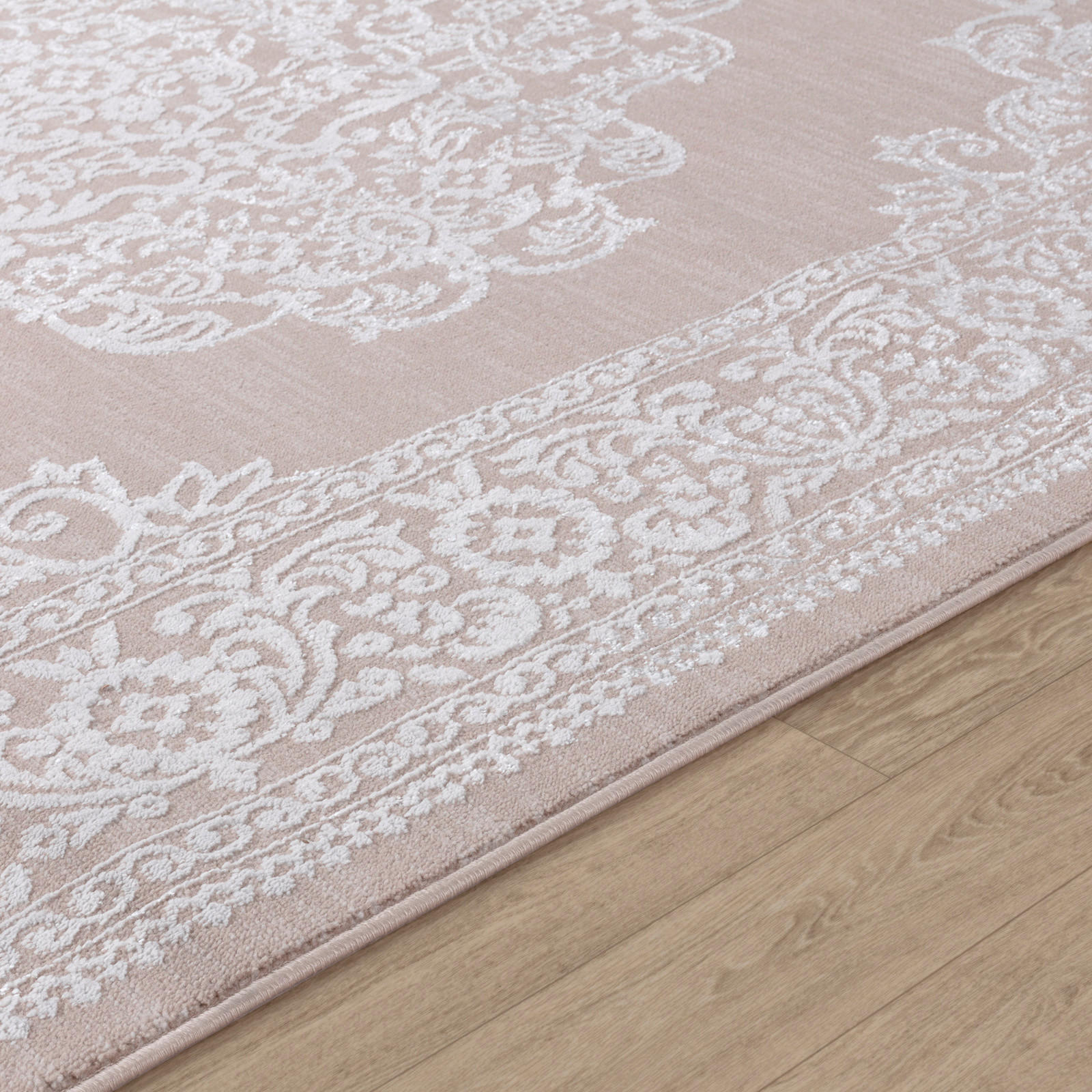 Thumbnail - Livabliss Vintage-Teppich, Beige, Textil, Orientalisch, Rechteckig, 120x170 cm, Oeko-Tex® Standard 100, in verschiedenen...