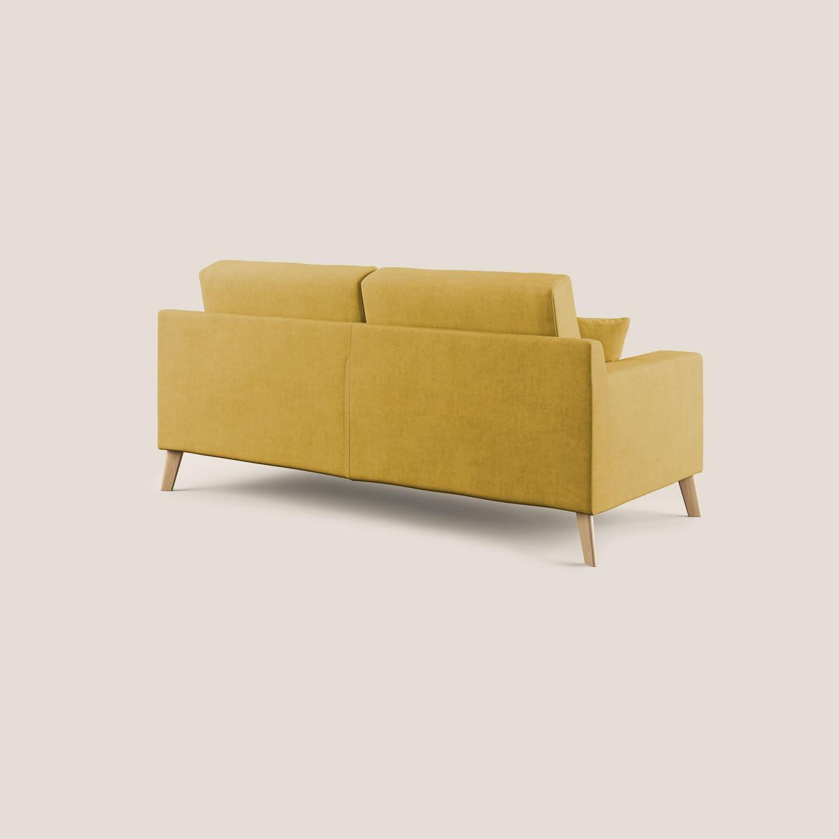 LINEARSOFA Danish - Gelb, Textil (146/95/91cm) - Divani.store