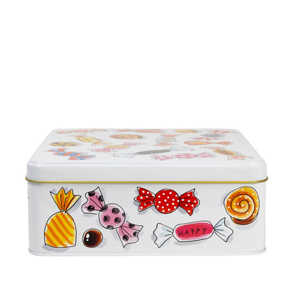 DOSE Gemütliche Tage - Lieblingssüßigkeit in Bunt - 21,7 x 7,5cm - Multicolor, Metall (21.7/7.5/21.7cm) - Blond Amsterdam