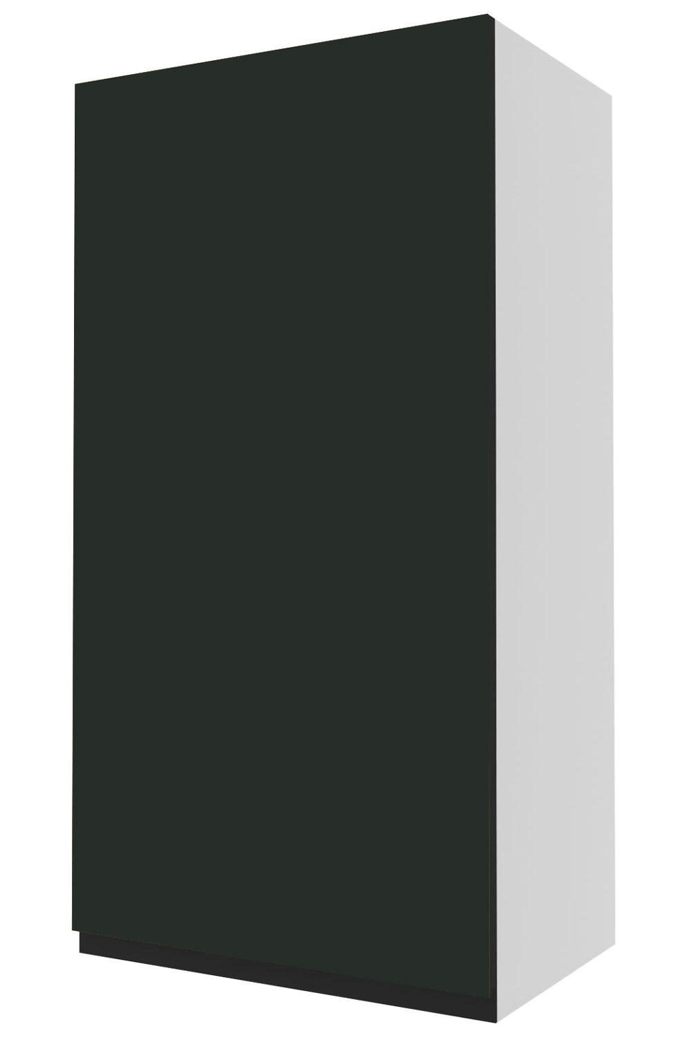 XL HÄNGESCHRANK Velden weiß / smaragdgrün super matt 50 / 32,5 / 96cm - Weiß/Grün, Holz/Holzwerkstoff (50/96/32.5cm) - Feldmann-Wohnen