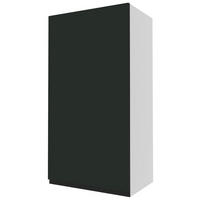 XL HÄNGESCHRANK Velden weiß / smaragdgrün super matt 50 / 32,5 / 96cm - Weiß/Grün, Holz/Holzwerkstoff (50/96/32.5cm) - Feldmann-Wohnen