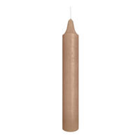 MARBLE Leuchterkerzen durchgefärbt Cashmere 150 x 22 mm, 20er Set - Beige, Paraffin (2.2/15/15cm) - Wiedemann Kerzen