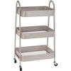 SERVIERWAGEN Basic Beige 32/9/45 cm Metall - Beige, Metall (32/45/9cm) - Mondex