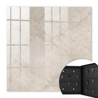 SCHLÜSSELBOX Schwarz 30x30 cm- Türöffnung nach rechts - Subtile Eleganz - Beige, Metall (30/30/5cm) - TULUP