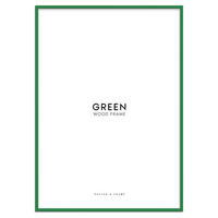 RAHMEN Grünes Holz Acryl - Grün, Holz/Papier (15/21/2cm) - Poster&Frame