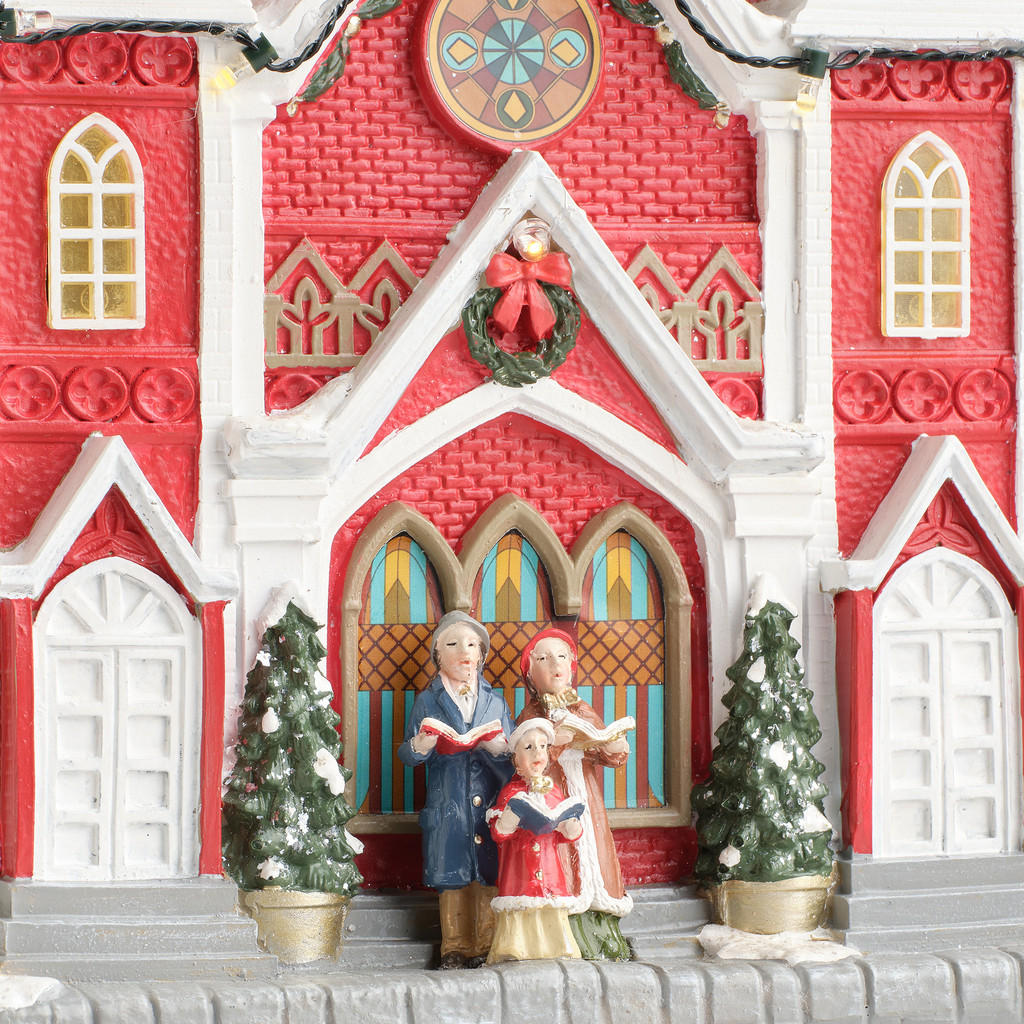Thumbnail - home&you Dekofigur, Mehrfarbig, Kunststoff, 12x28.5x20 cm, Dekoration, Weihnachtsdekoration