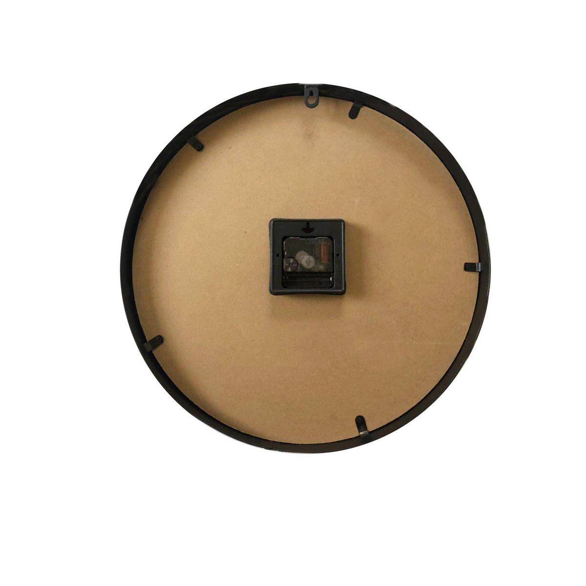 WANDUHR Braun 5/40/40 cm - Braun, Holzwerkstoff (5/40/40cm) - Mobili Rebecca