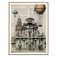 POSTER Vintage Von Murcia. A4 Rahmenlos - Klar, Papier (29.7/5/21cm) - Nacnic