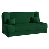 SCHLAFSOFA Jonas - Waldgrün, Holz/Textil (195/86/87cm) - MIRJAN24