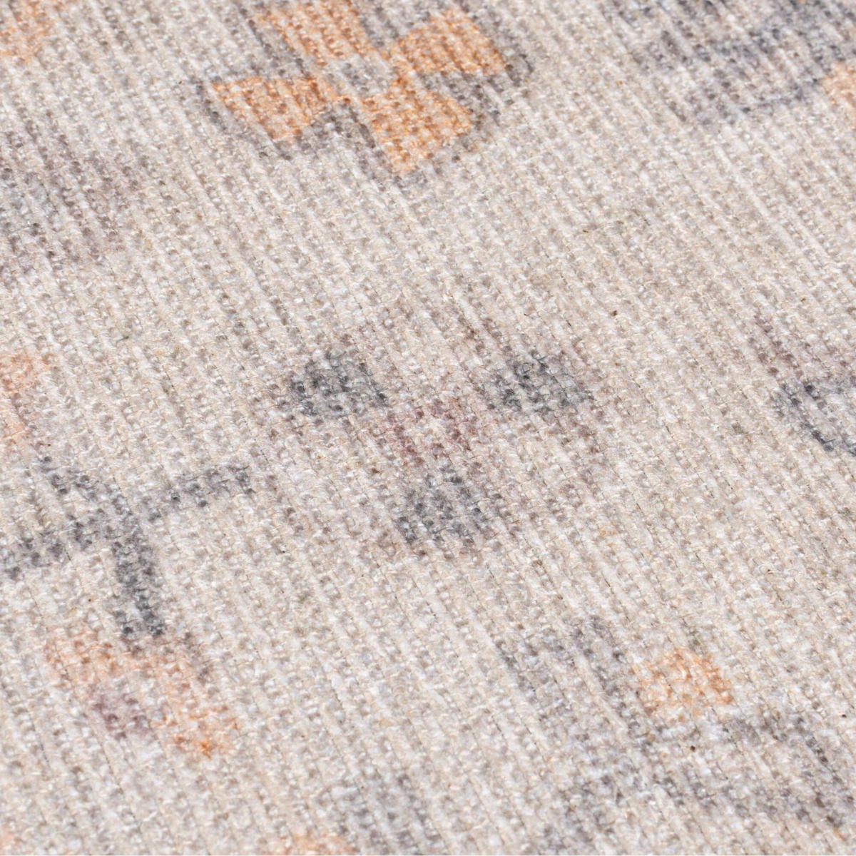 TEPPICH waschbar Medallion Muster, Orientalisch, Wohnzimmer schmutzabweisend Beige Rechteckig 152x230 - Beige, Textil (152/230cm) - KADIMA DESIGN