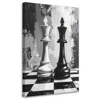 LEINWANDBILD Hobby und Bildung 80x120cm - Schwarz, Textil (80/120cm) - Feeby