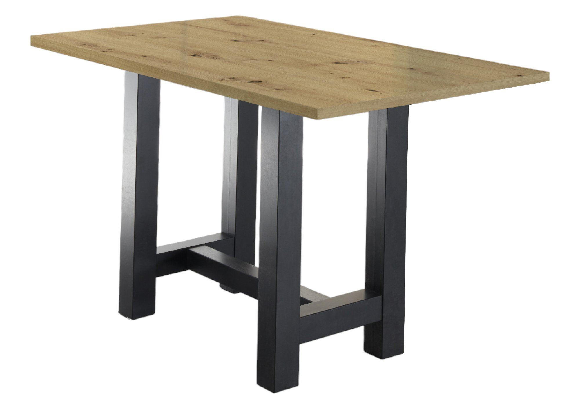 STEHTISCH Essa 2 120 x 70 x 105 aus Holzwerkstoff Asteiche - Naturfarben, Holz (70/105/120cm) - 58aufmkessel