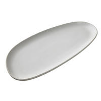 SERVIERPLATTE Basic Nature Weiß 31,5x14x2,5 cm Keramik - Weiß, Keramik (14/2.5/31.5cm) - Mondex