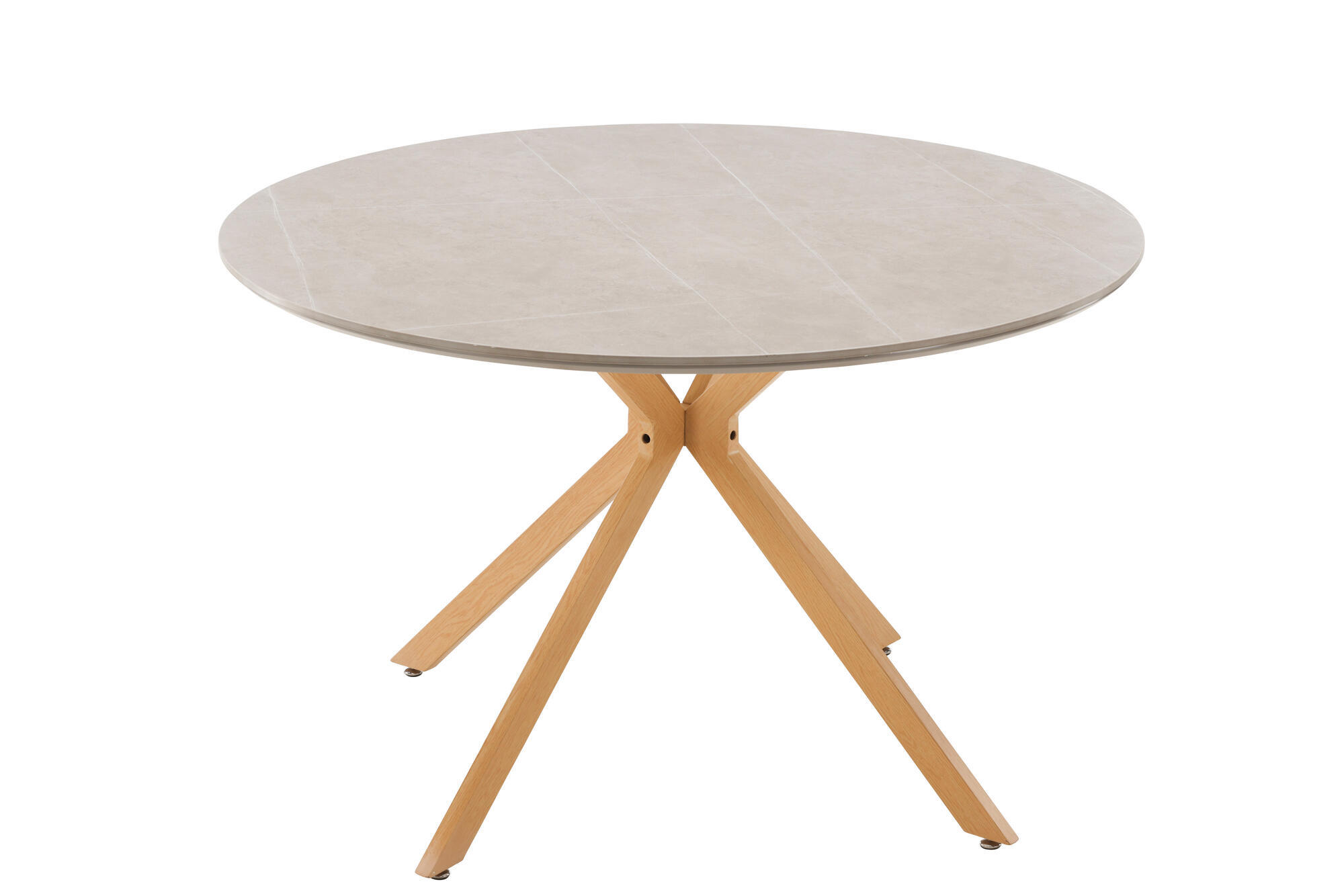 ESSTISCH PIAZZA Grau 120x120x75 cm - Grau, Stein (120/120/75cm) - FURNLUX