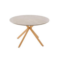 ESSTISCH PIAZZA Grau 120x120x75 cm - Grau, Stein (120/120/75cm) - FURNLUX