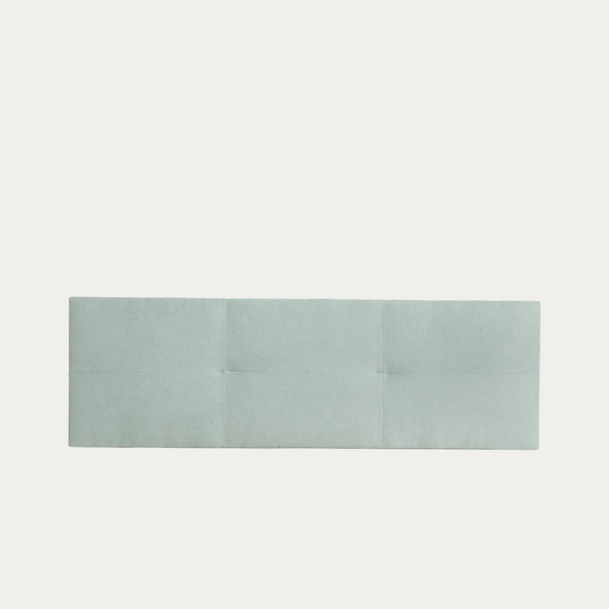 KOPFTEIL Ilan Minze 165 cm x 52 cm - Mintgrün, Textil (165/52/3cm) - Kenay Home