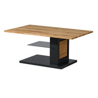 COUCHTISCH Wildeiche 110x70x46 natur lackiert / geölt KITZBÜHEL #130 - Braun, Holz (110/70/46cm) - Massivmoebel24