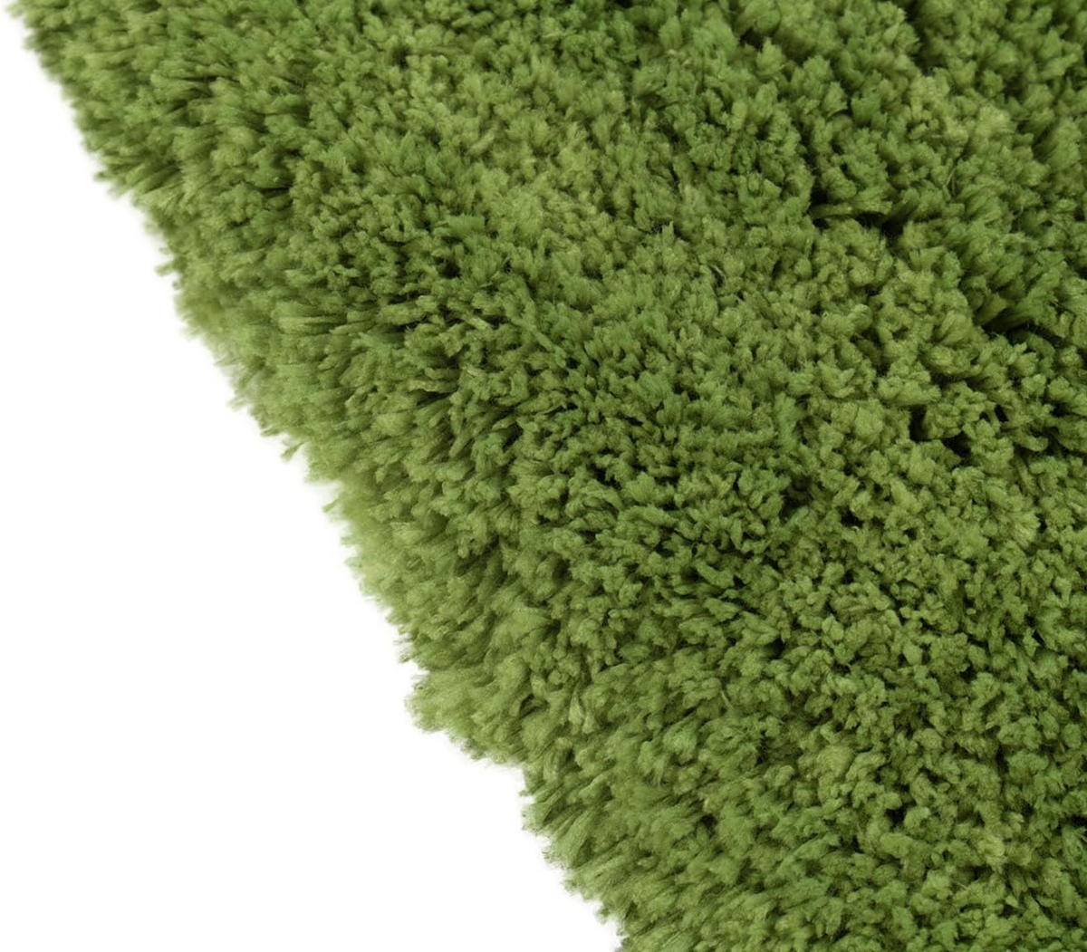 BADTEPPICH Deluxe DUNKELGRÜN 70X120CM - Dunkelgrün, Textil (120/70cm)