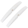 PARAVENT Standfuß weiß 2er Set Weiß für Raumteiler - Weiß, Holz (33/2/2cm) - Homestyle4u