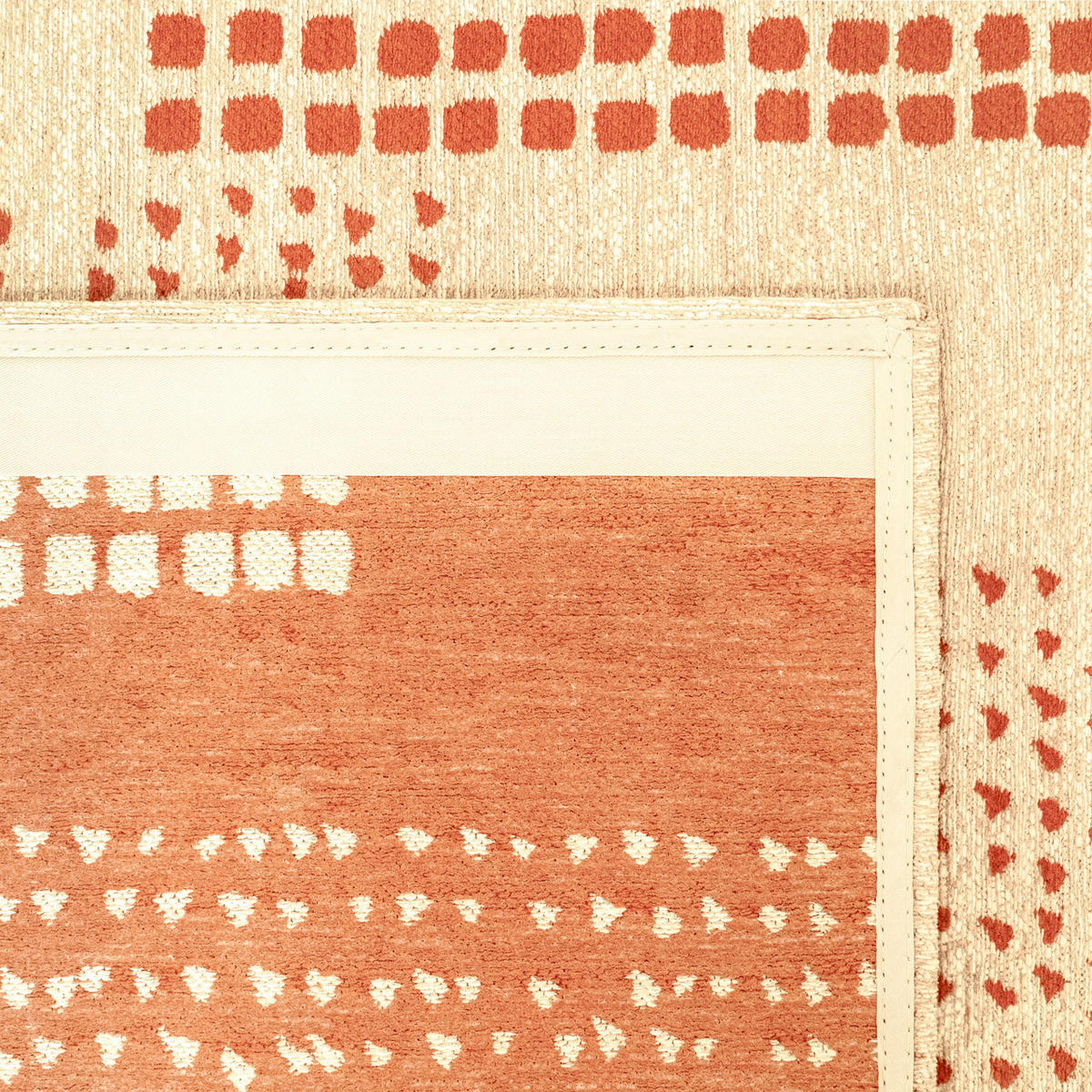 PREPROGA Zen Garden Grenadine 80/150 cm - rdeča, umetna masa/tekstil (80/150cm) - Louis De Poortere