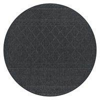 OUTDOORTEPPICH 200/200 cm Vermont 191 - Anthrazit, Textil (200/200cm) - Paco Home