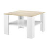 COUCHTISCH Aachen 60/60/40 - Beige, Holzwerkstoff (60/60/40cm) - [en.casa]