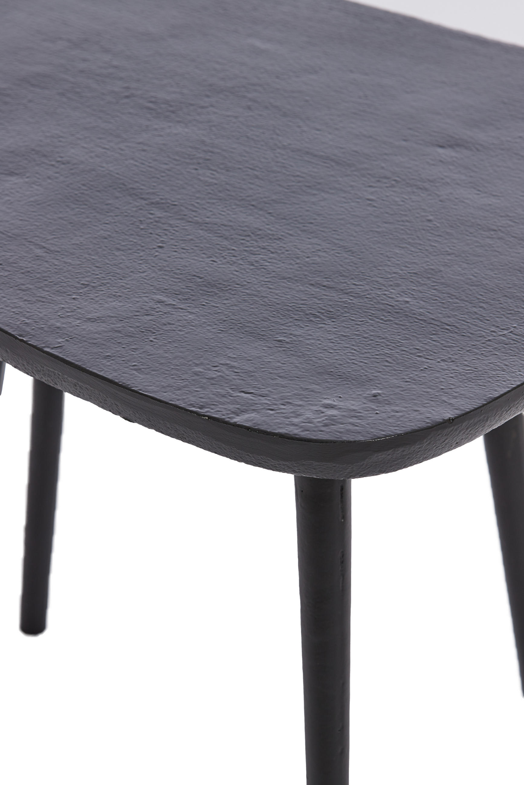BEISTELLTISCH Puno Schwarz 56/44/44 cm - Schwarz, Metall (56/44/44cm) - Light & Living