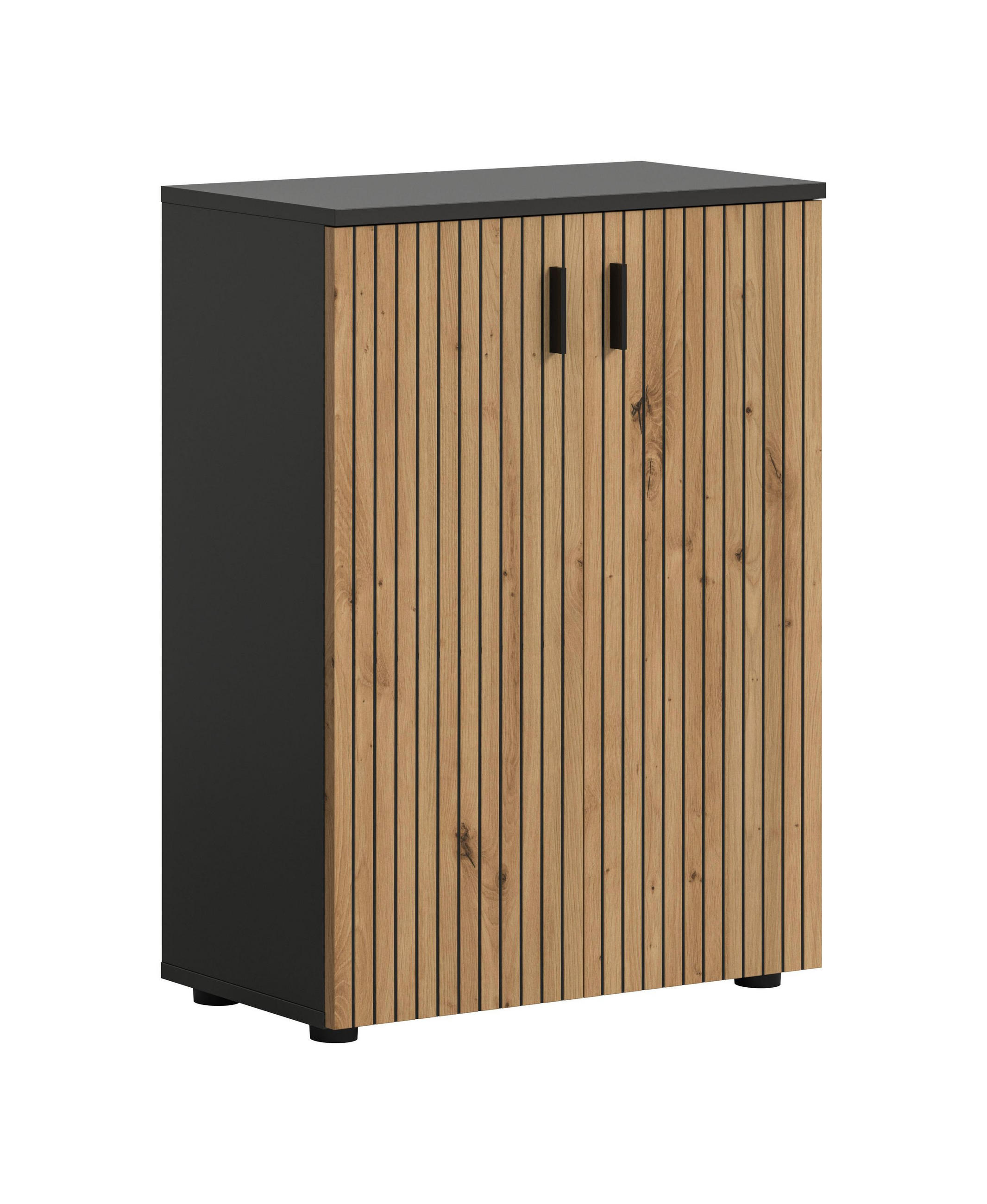 Homes & Jones Badschrank Grau 60x81x30 cm