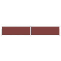 SEITENMARKISE Ausziehbar Braun 160x1000 cm - Braun, Textil (1000/160/1000cm) - furnicato