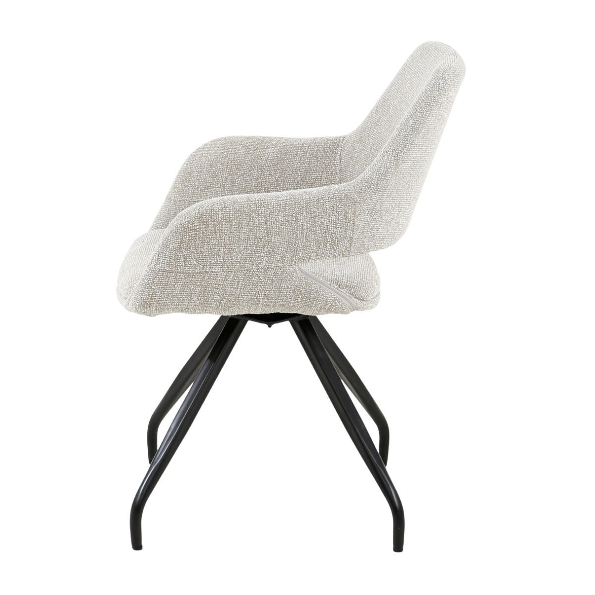 ESSZIMMERSTÜHLE Capp Beige 61/61/88 cm - Beige, Textil (61/88/61cm) - Livingfurn