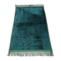 ORIENTTEPPICH Gebetsteppich Islam Seccade (Grün) - Grün, Textil (80/120cm) - Gowoll