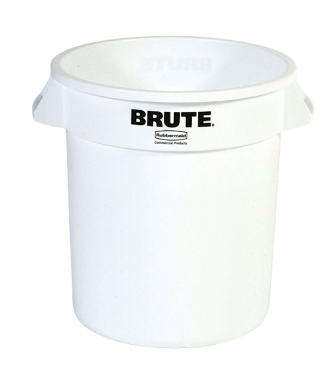 MÜLLEIMER 37,9 Liter 43,5x39,7 cm Kunststoff Weiß - Weiß, Metall (39.7/43.5/39.7cm) - PROREGAL