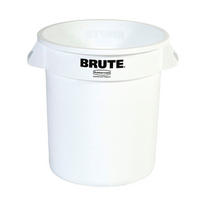 MÜLLEIMER 37,9 Liter 43,5x39,7 cm Kunststoff Weiß - Weiß, Metall (39.7/43.5/39.7cm) - PROREGAL