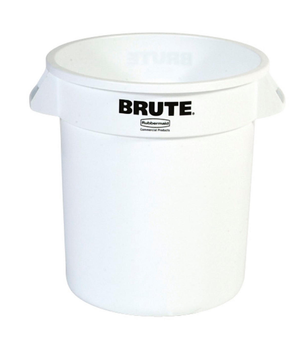 MÜLLEIMER 37,9 Liter 43,5x39,7 cm Kunststoff Weiß - Weiß, Metall (39.7/43.5/39.7cm) - PROREGAL