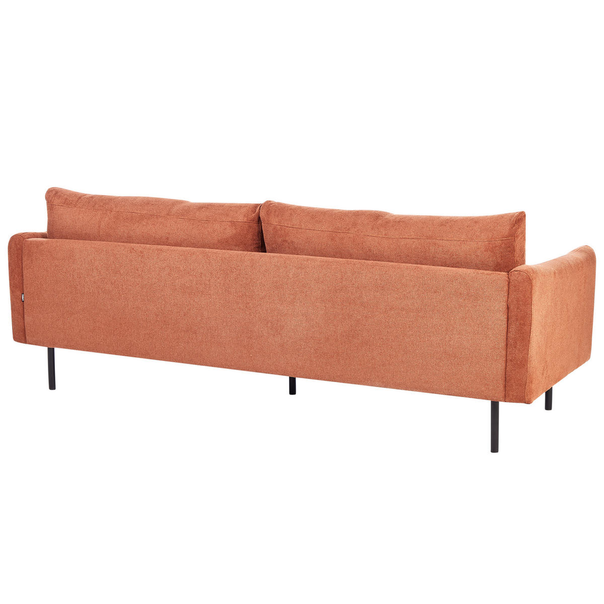POHOVKA 3-místná Žinylková látka Zlatohnědá Vinterbro - zlatá, textil (220/86/84cm) - Beliani